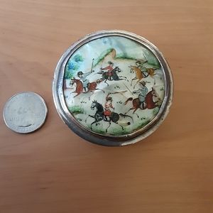 Antique Persian Trinket (Snuff) Box